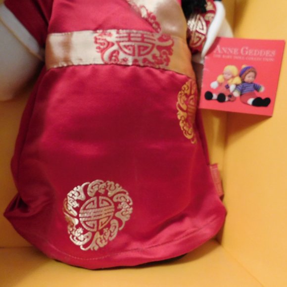 Anne Geddes The Baby Doll Collection Asian Chinese Oni Doll - Picture 5 of 10